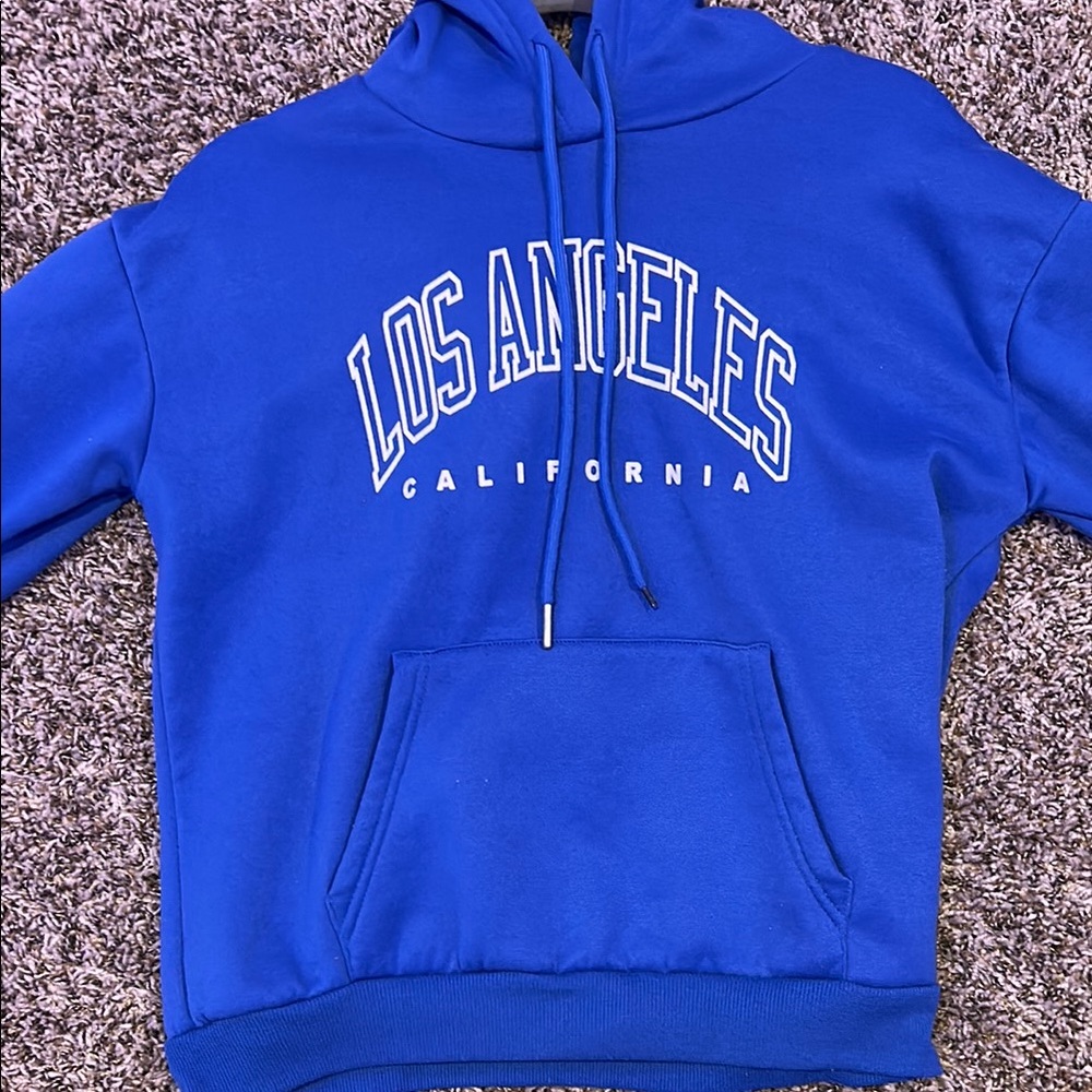 Blue Los Angeles Hoodie
